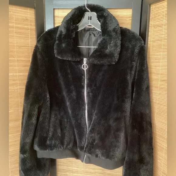 No Boundaries Jackets Coats Faux Fur Bomber Jacket Xxl